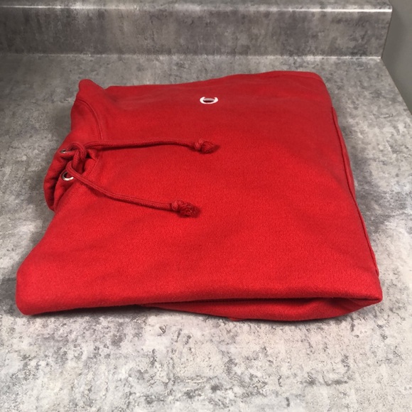 Champion red sweater shirt hoodie - Picture 9 of 9